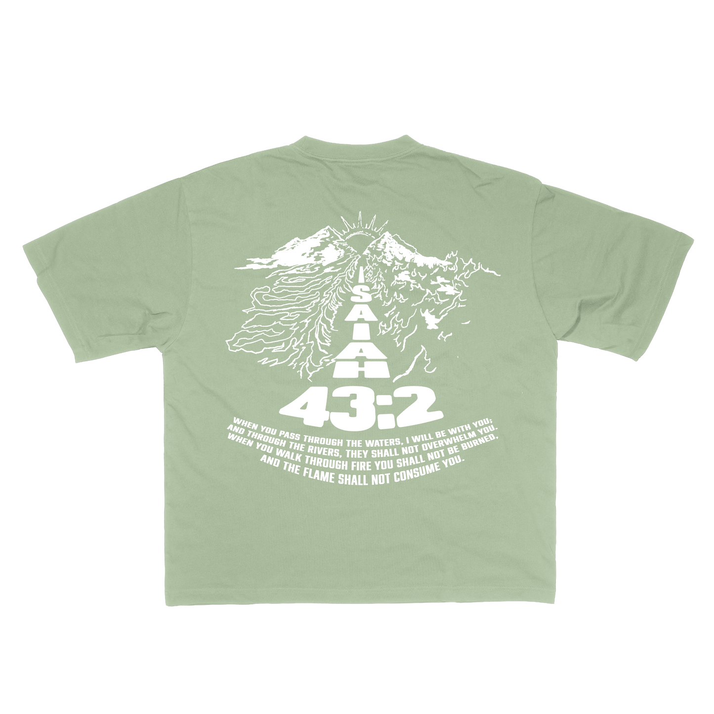 ISAIAH 43:2 TEE SAGE